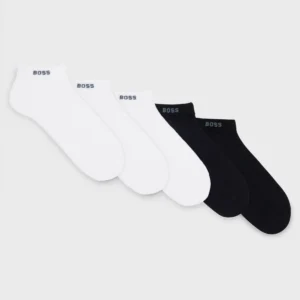 Five-pack of ankle-length socks