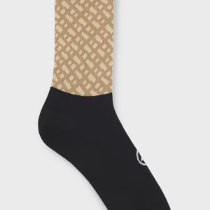 BOSS x ASSOS moisture-wicking cycling socks with seamless construction