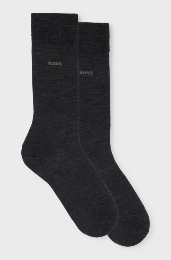 Two-pack of socks in a wool blend